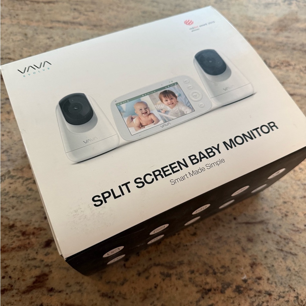 VAVA Split Screen Baby Monitor - Dual Camera System - Picture 3 of 3